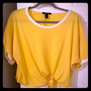 Campus tee, crop top